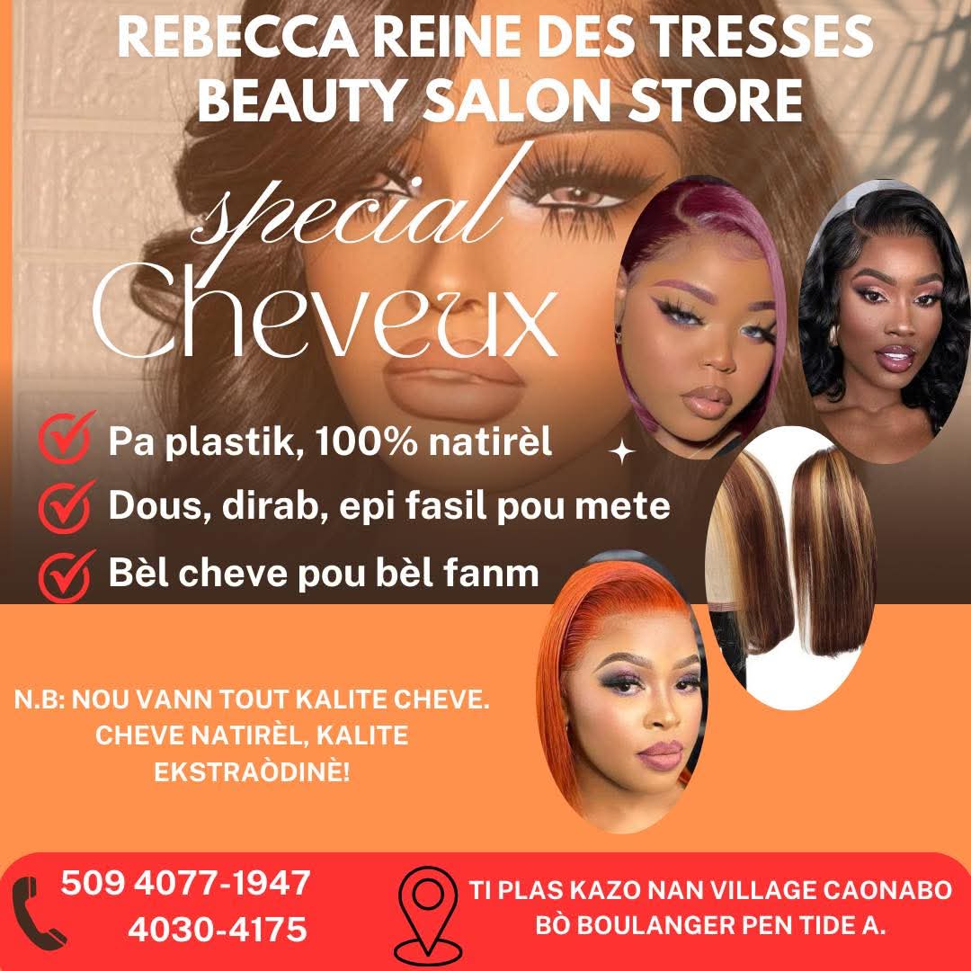 Rebecca reine des tresses beauty salon store